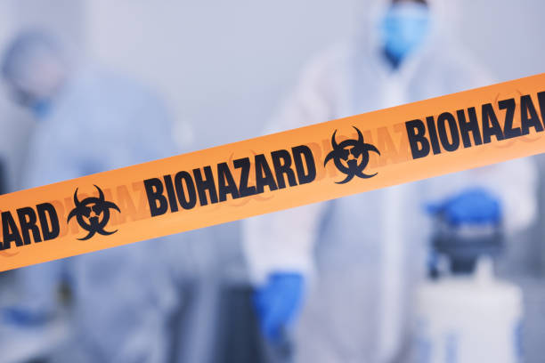 Professional Infectious Disease Decontamination technician working in Romney, IN